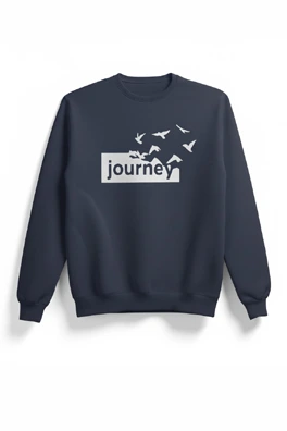 Dundri journey themed unisex sweatshirt inspired by adventure travel streetwear