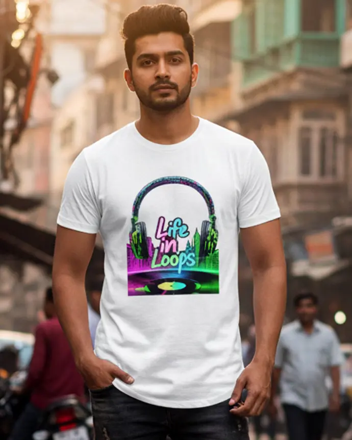 Dundri Men’s Classic Longline Curved Hem T-Shirt Dundri Men’s Classic Longline T-Shirt – Curved Hem, Premium Cotton, Stylish Fit