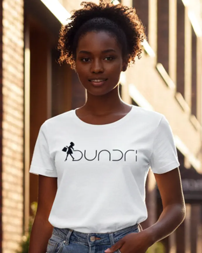Dundri Women’s T-Shirt – Minimal Design, Soft Premium Fabric