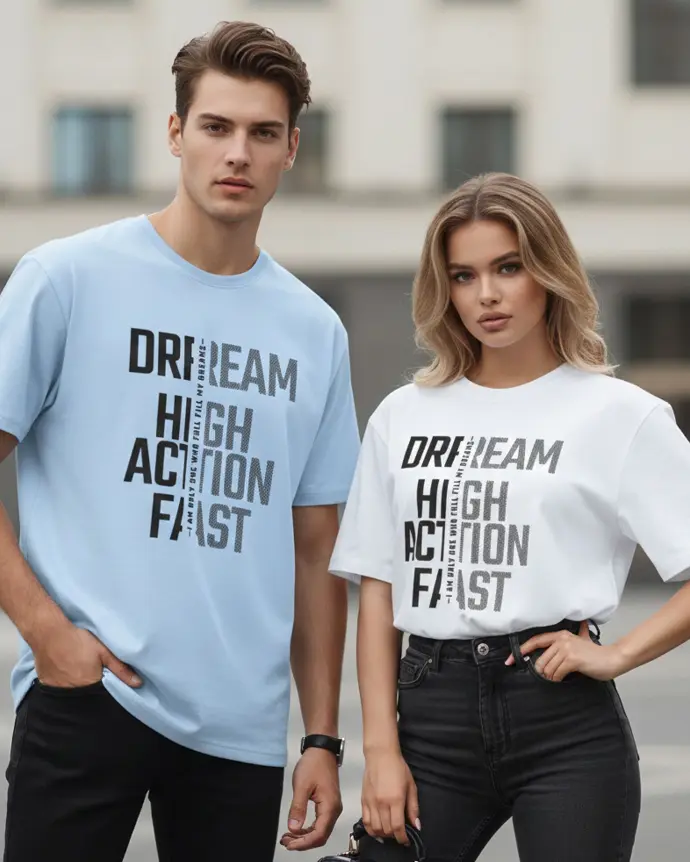 Dundri Unisex Oversized T-Shirt – Classic Design, Premium Soft Fabric