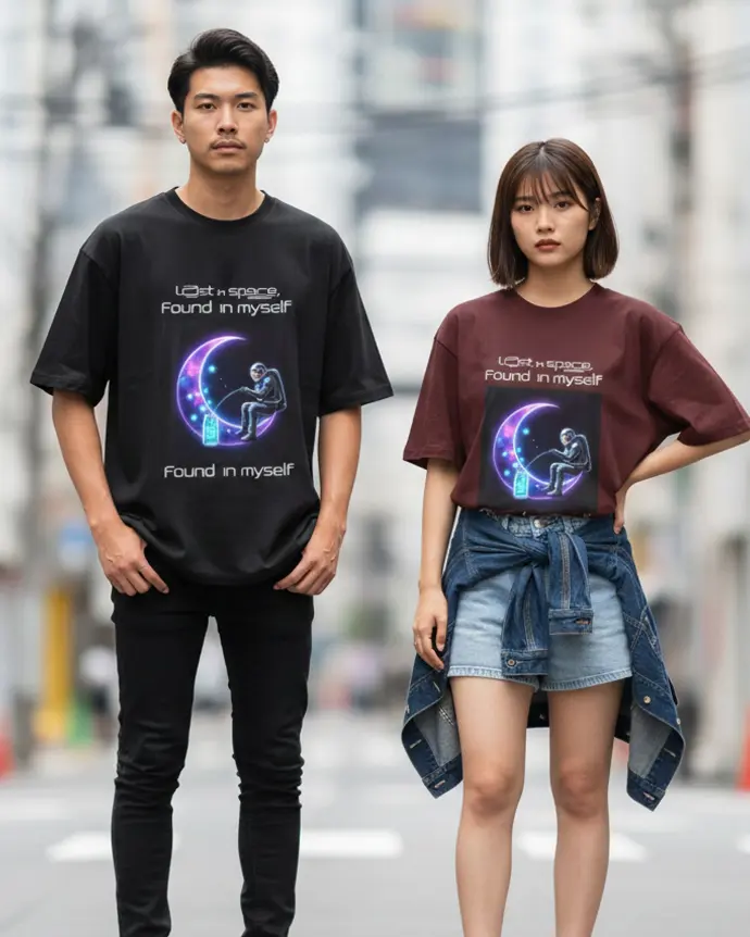 Dundri Unisex Oversized T-Shirt – Street Design, Stylish & Comfortable