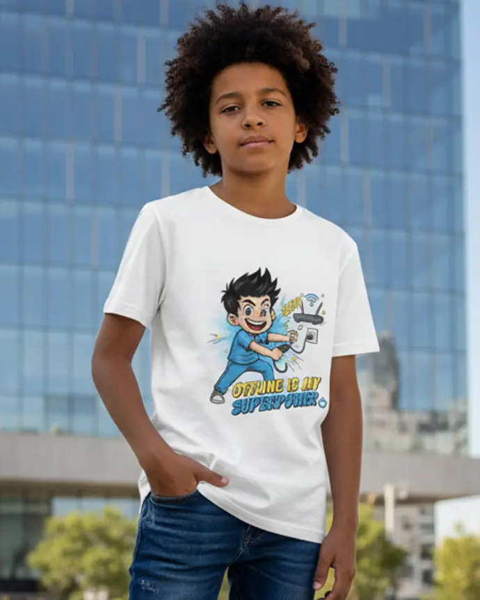 Dundri Boys T-Shirt Daring Style Soft Cotton