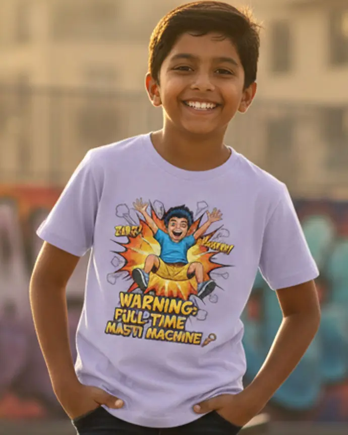 Dundri Boys T-Shirt Explorer Fun Soft Cotton