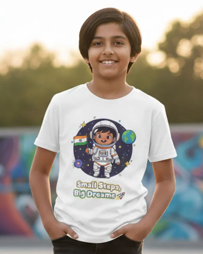 Dundri Boys T-Shirt Blaze Bold Cotton Tee