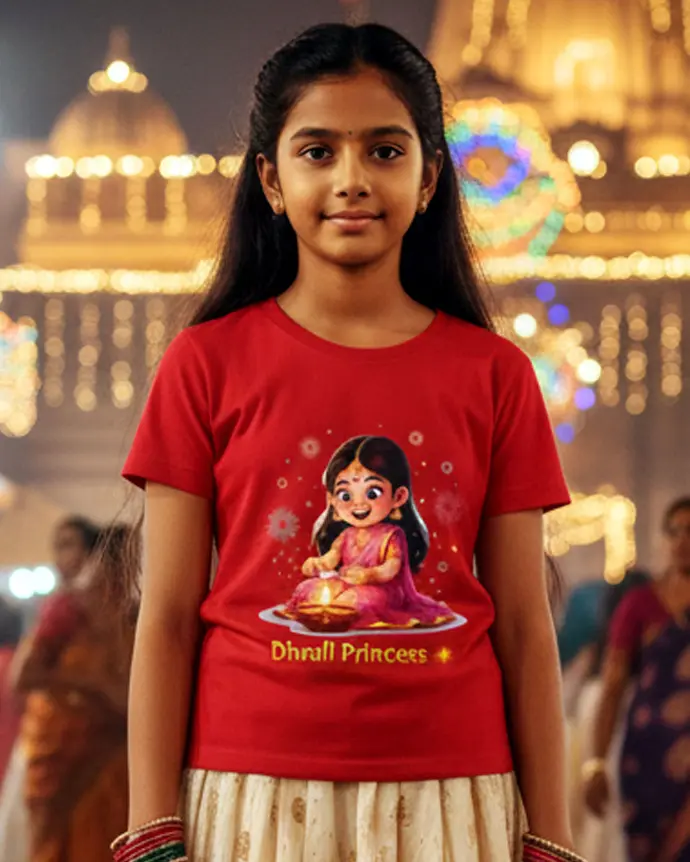 Dundri Girls T-Shirt – Mermaid Magic Dundri Girls T-Shirt Mermaid Magic Soft Cotton Tee