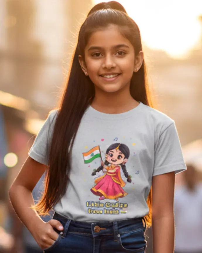 Dundri Girls T-Shirt – Lovely Daisy Dundri Girls T-Shirt Lovely Daisy Soft Cotton Tee