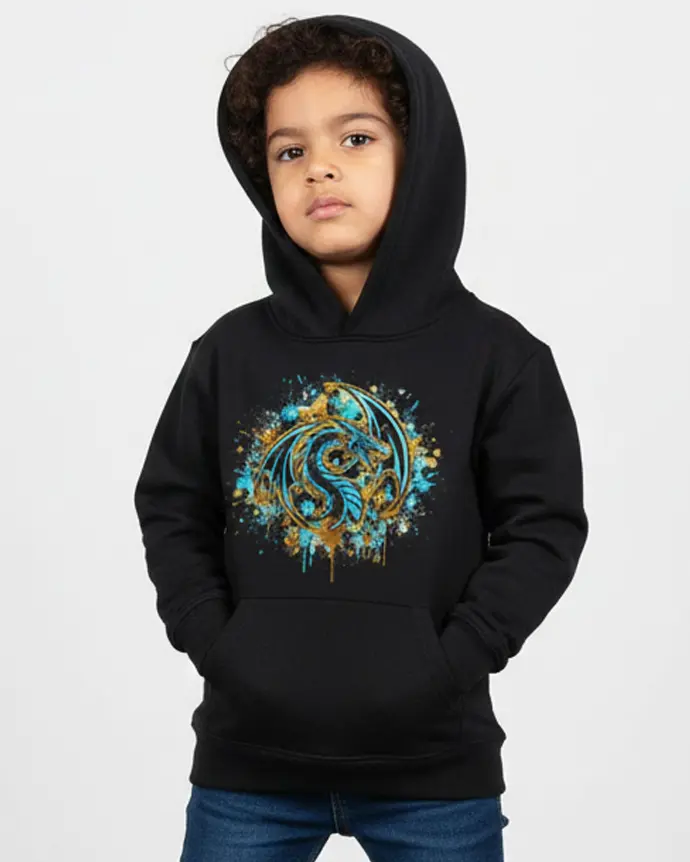 Dundri Kids Hoodie – Fun Dundri Kids Hoodie Fun Print Soft Fabric