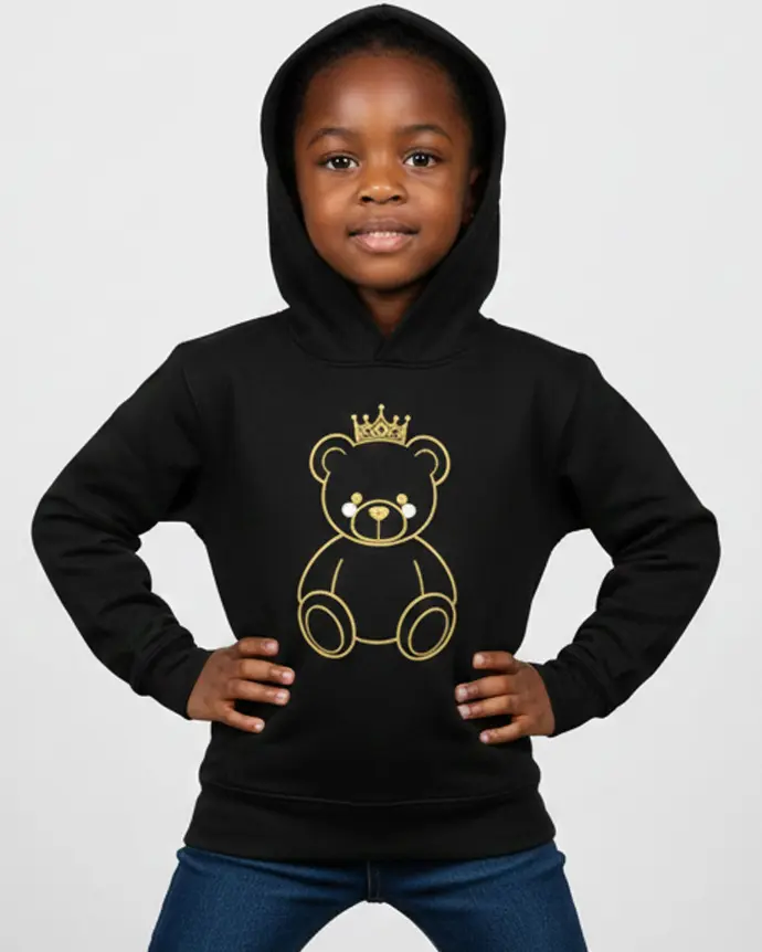 Dundri Kids Hoodie – Smile Dundri Kids Hoodie Smile Fun Print