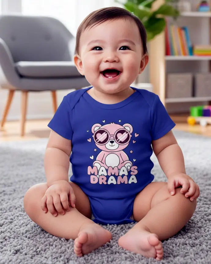 Dundri-Kids-Ramper-Drama,Soft Cotton Baby Wear