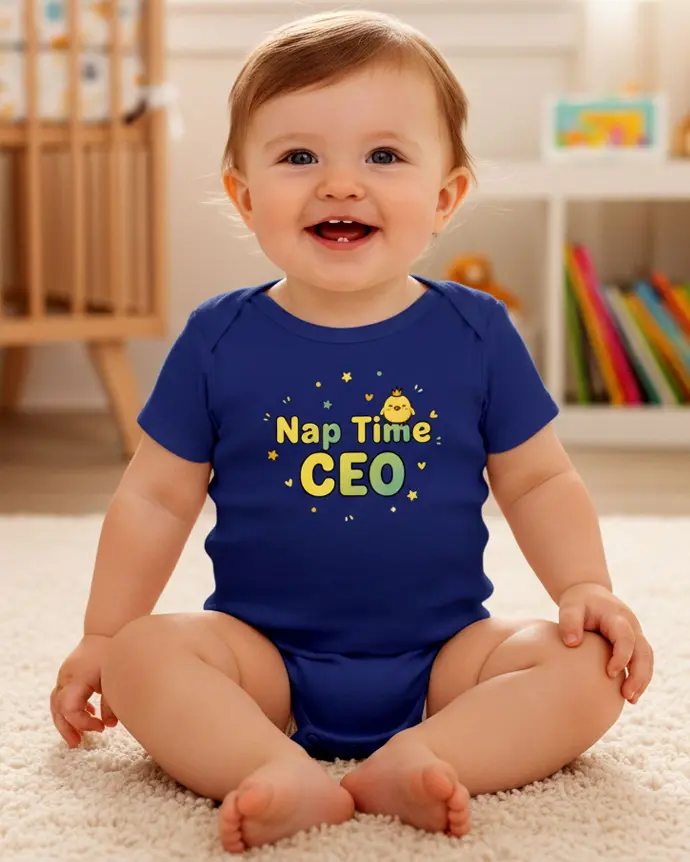 Dundri-Kids-Ramper-CEO,Soft Cotton Baby Romper