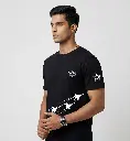 Dundri Jet Fighter Unisex Stretch T-shirt side pose.webp