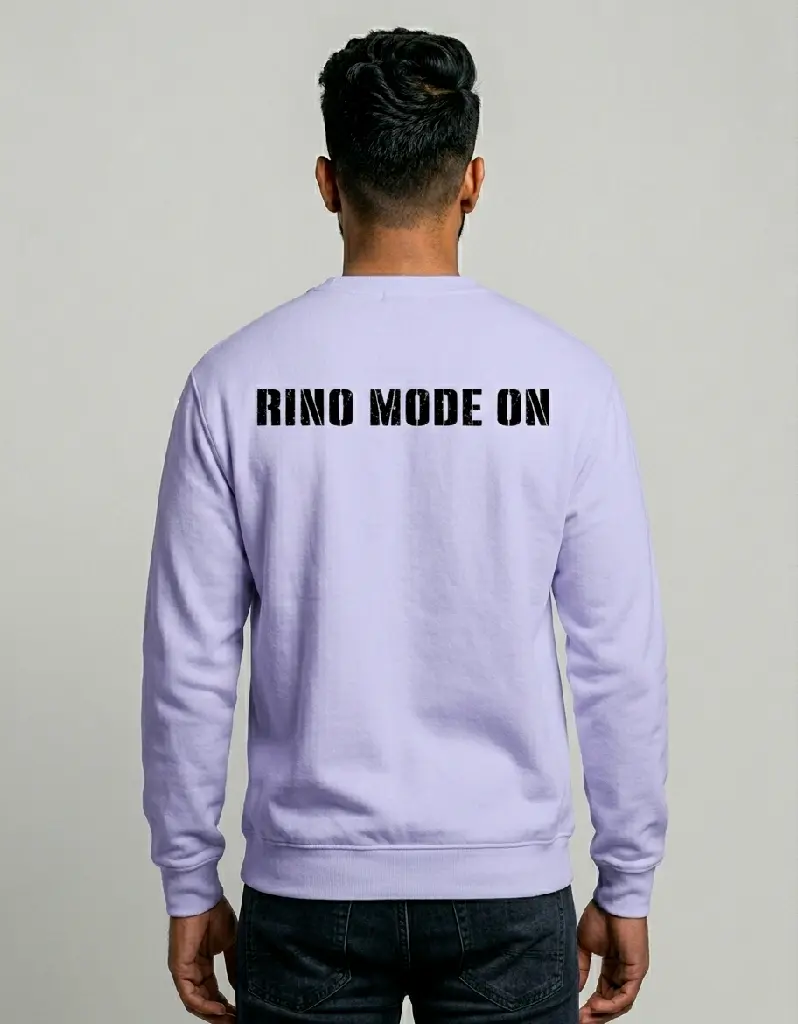 Dundri Rino Unisex Oversized Sweatshirt Back Side.webp
