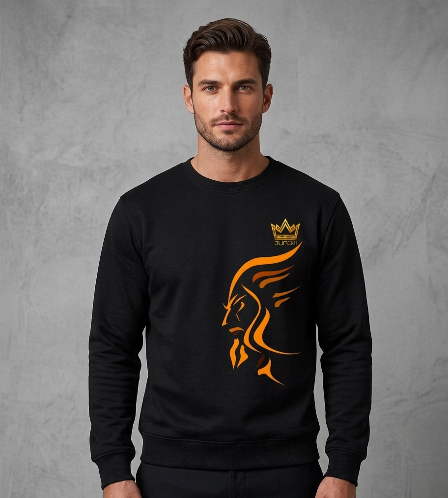 Dundri Tekan Men Sweatshirt (Black, S)