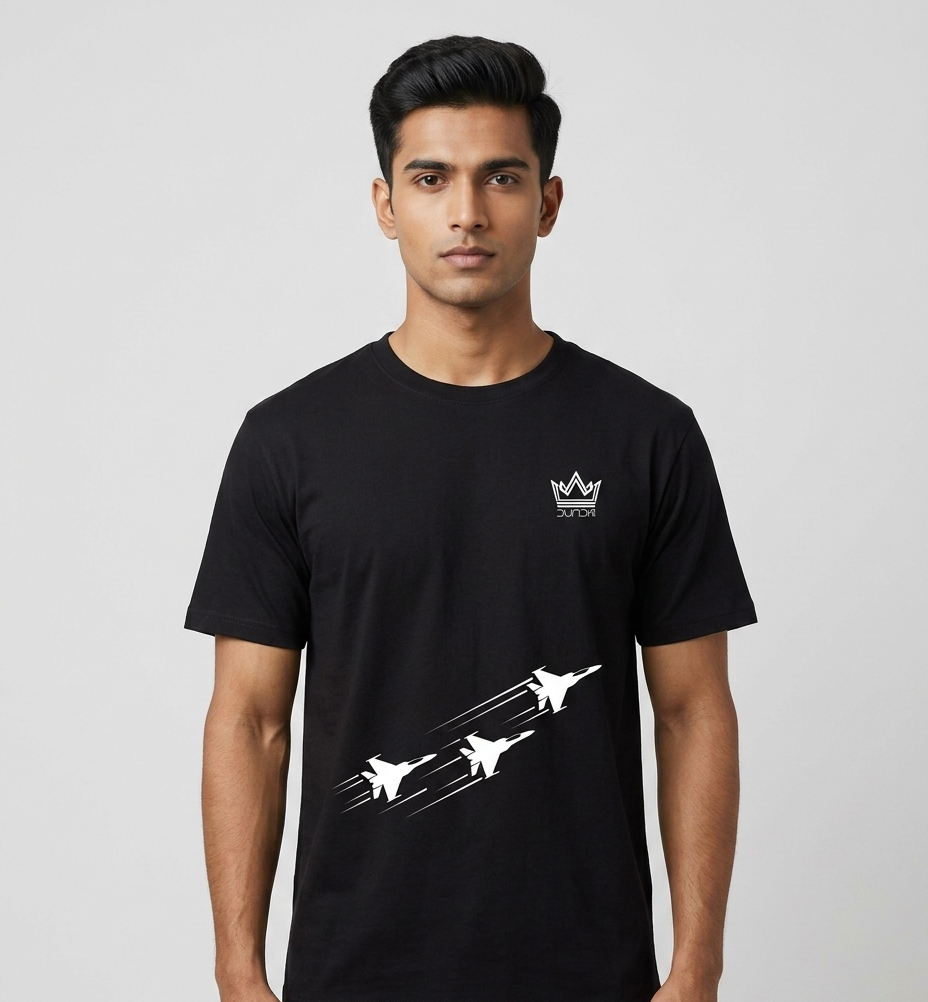 Dundri Jet Fighter Unisex Stretch T-shirt