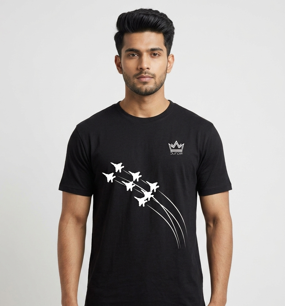 Dundri Air Jet Show Unisex Stretch T-shirt