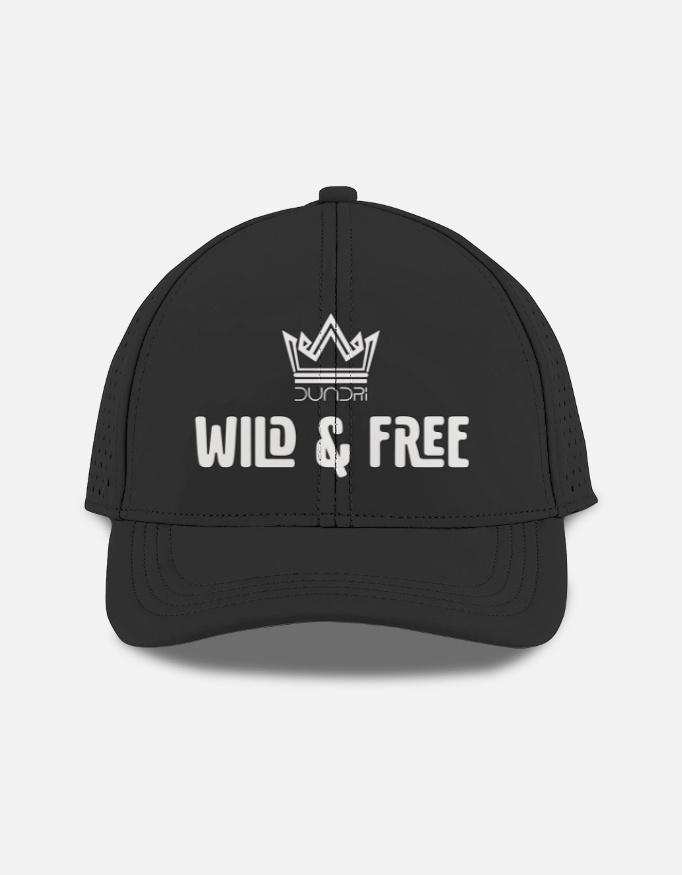 Dundri Wild & Free Sports Cap (Black)