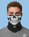 Dundri Skull Black Aop Face Bandana