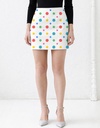 Dundri Color Orbit Aop Mini Skirt