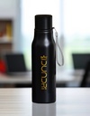 Dundri Logo Black Water Bottle - Engraving
