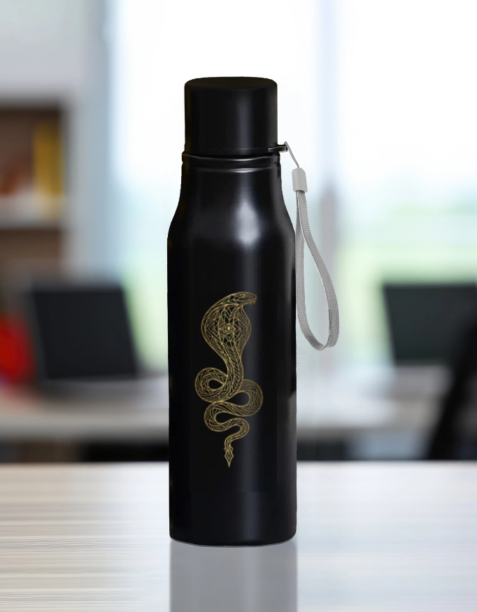Dundri Snake Water Bottle - Engraving