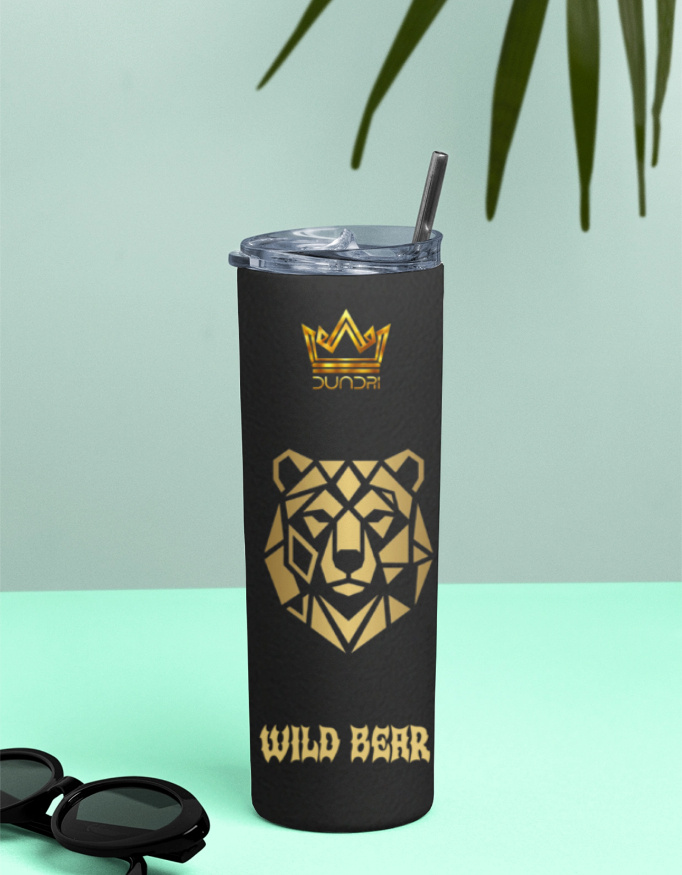 Dundri Wild Bear Tumbler Bottle